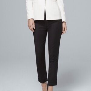 White House Black Market Slim Crop Pants
